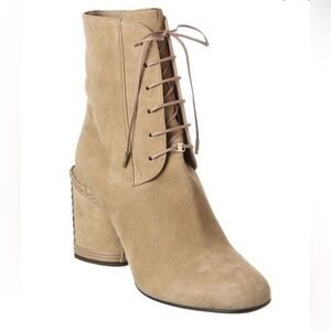 MOVING SALE Salvatore Ferragamo- Chana Suede Calf Booties